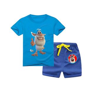 Conjuntos de ropa para niños pequeños, nuevo traje de moda de verano para bebés, conjuntos informales de algodón, ropa para niños, conjuntos de pantalones cortos y camisetas para niños - Product Image 4