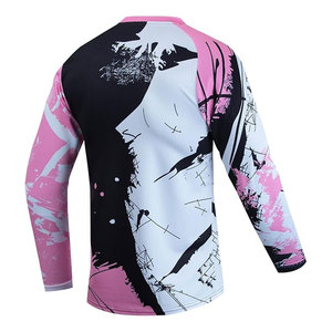 Jersey de Ciclismo para Hombre, Jersey de Motocross, Camiseta de Ciclismo de Montaña, Camiseta de Motocicleta de Manga Larga, Transpirable, para Descenso - Product Image 3