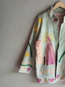 <b>Top</b> Product Wholesale Suzani Embroidered <b>Velvet</b> Jacket <b>Women</b> Winter Coat Bohemian Bomber Jacket Factory gift <b>for</b> her - Product Image 4