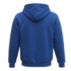 Sudadera con capucha de forro polar grueso con cremallera completa, capucha con cordón ajustable y puños acanalados - Product Image 3