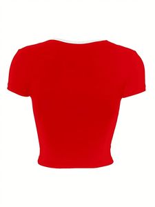 Boxy fit womens t shirt crop <b>top</b> heavyweight cotton streetwear hip hop high density textile garment - Product Image 2