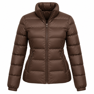 Dernière Tendance : Doudoune Longue Matelassée Respirante pour Femme, Grande Taille, Manches Longues, Idéale pour l'Hiver et qui Maintient au Chaud - Product Image 4