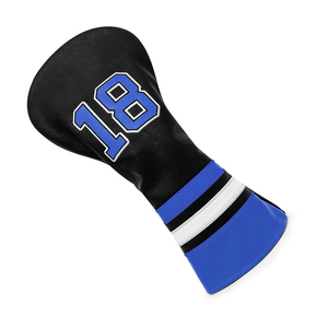OEM Service Custom Embroidery Logo <b>Golf</b> Head Covers High Quality Genuine Leather <b>Golf</b> Club Headcover Set For Sale - Product Image 3