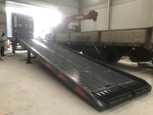 Entrega rápida con 10 toneladas, rampa de contenedor móvil de, rampa de camión antideslizante duradera, garantía del motor, 1 año de mecánica asiática - Product Image 5