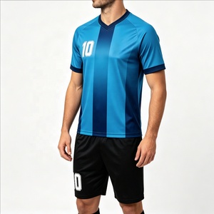 Ensemble de maillot de handball TriPro Sports respirant et à séchage rapide 100% polyester, uniforme sportif imprimé, chemise à manches courtes, short, tenue d'équipe - Product Image 2
