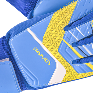 ถุงมือผู้รักษาประตูฟุตบอลกลางแจ้งสำหรับทุกเพศ  วัสดุ PU ป้องกันนิ้วด้วยยางลาเท็กซ์  ถุงมือผู้รักษาประตูฟุตบอลมืออาชีพสำหรับเยาวชน - Product Image 3
