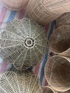 Premium Selection Handwoven Rustic Seagrass <b>Ceiling</b> Lampshade Lightweight Eco-Friendly Sustainable Home <b>Lighting</b> Decoration - Product Image 5
