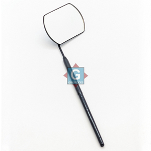 Black Stainless Steel <b>Handheld</b> Eyelash <b>Mirror</b> for Eyelash Extensions Beauty Instruments - Product Image 1