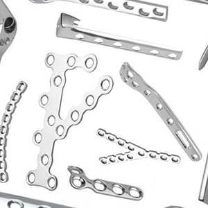 Instrumento de Cirugía Maxilofacial, Serie Trauma, Acero Inoxidable, Cirugía Estética, Placa Micro Recta de 14 Orificios, Alta Calidad - Product Image 4