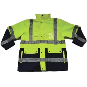 Summer Waterproof Security Work <b>Jacket</b> Reflective Coat for <b>Workers</b> in Mechanic Industries Related Safety <b>Jackets</b> - Product Image 6