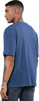 T-shirt Homme Coupe Boxy Classique 100% Coton Tricoté Respirant Doux Décontracté Streetwear Anti-UV Écologique Séchage Rapide