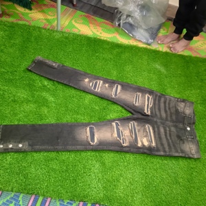 กางเกงยีนส์สไตล์ใหม่สำหรับกิจกรรมกลางแจ้ง กางเกงยีนส์ผู้ชายคุณภาพดีที่สุด กางเกงยีนส์สีตามสั่งสำหรับผู้ชาย - Product Image 1