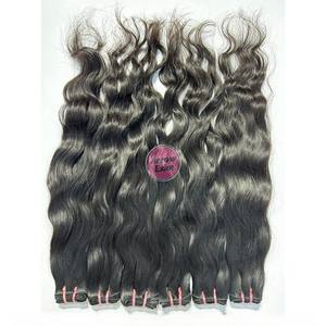 Extensiones de Cabello Virgen Remy Indio al por Mayor Arrow Exim Modelo 008 con Cutícula Alineada, Ondulado Natural, 100g, Doble Trama a Máquina, Calidad Superior - Product Image 5