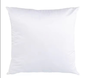 Coussin carré de style abstrait géométrique en tissu brodé laine/acrylique de qualité supérieure avec appliques 3D - Product Image 2