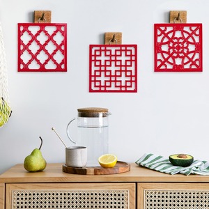 Contemporary Metal <b>Trivet</b> for Kitchen and Dining Table Artisan Iron <b>Trivet</b> for Hot Cookware and Serving Premium Grade - Product Image 3