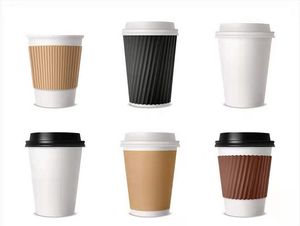16oz Double Wall Insulated Coffee <b>Cup</b> with Leak Resistant Lid Custom Logo Available - Product Image 5