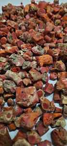 Coral rojo italiano en bruto, coral rojo para hacer joyería boho, coral como piedra preciosa para hacer joyería para ella - Product Image 1