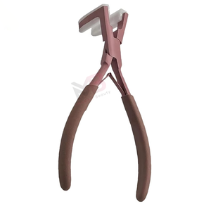 Pinzas para Extensiones de Cabello de Acero Inoxidable MAGMA BEAUTY con Etiqueta Personalizada, Cinta Adhesiva de Doble Cara, Herramientas de Estilismo, Uso Comercial Resistente - Product Image 4