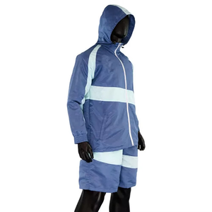 2026 OEM Windbreaker Manufacturer Drawstring Jacket Men's Color Jacket Custom Windbreaker Set Tracksuit - Product Image 3