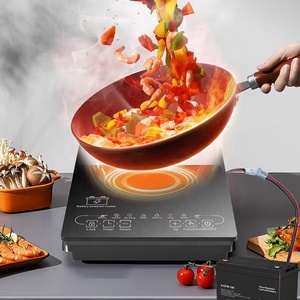 Nouvelle conception de cuisinière solaire intelligente alimentée par batterie, cuisinière à induction DC 24V 48V, plaque de cuisson en céramique - Product Image 3