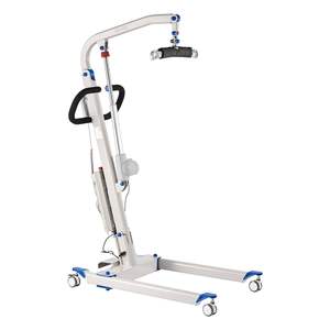 Imbracatura a forma di U con sollevamento elettrico del paziente regolabile 4 ruote di assistenza medica per attrezzature di riabilitazione disabili costretti a letto - Product Image 1