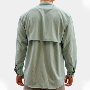 Camisa de Caza y Pesca para Hombre, Manga Larga, Transpirable, de Poliéster, Estilo Safari, con Estampado Invernal 50 Front - Product Image 4