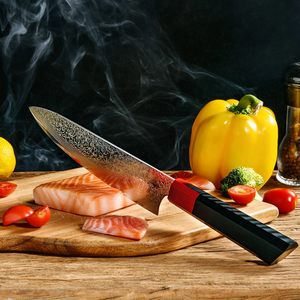 Couteau de chef LEGACY BLADES en acier Damas, manche en bois de qualité supérieure, couteau de cuisine, fabricant OEM, étiquette privée - Product Image 2
