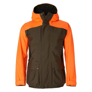 Chaqueta de Caza de Alta Visibilidad, Color Naranja Fluorescente, Impermeable, Ropa de Seguridad para Exteriores, Venta al Por Mayor, Logotipo Personalizado, OEM, Suministro para Pedidos al Por Mayor - Product Image 1