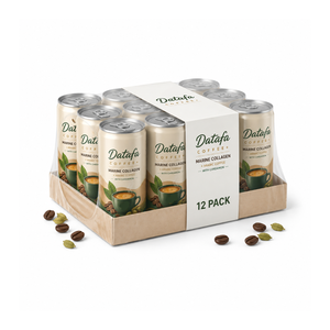 Datafa OEM/ODM Functional Drink Coffee With Cardamon And Collagen 200ml Tin Can Packaging - Product Image 5