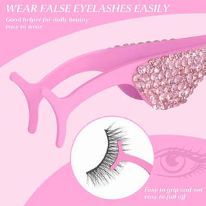 Logra Looks de Pestañas Impresionantes Rápidamente con Pinzas Aplicadoras de Pestañas Profesionales que Funcionan en Todo Momento - Product Image 2
