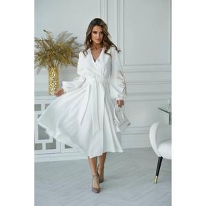 Robe et Blouse Ethniques Brodés à la Main pour Femme, Taille Naturelle, Vert Ukraine, 100% Coton Anti-Plis, Cadeau - Product Image 2