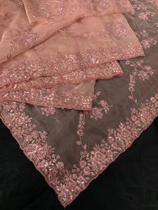 Sari para Mujer, Elegante, Tradicional Indio, Suave, 100% Poliéster, de Secado Rápido, Absorbe la Humedad, con Caimento Elegante, para Bodas, Fiestas y Eventos - Product Image 4