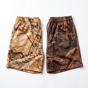 Custom Obsidian Black Smoky Quartz <b>Crystal</b> <b>Cluster</b> Graphic Mesh Shorts Men’s Athletic Sublimation Basketball Training Shorts - Product Image 5