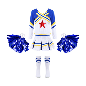 Uniforme de Porristas para Niñas en Tela Suave con Logotipo Personalizado para Ceremonias y Eventos Escolares - Product Image 1