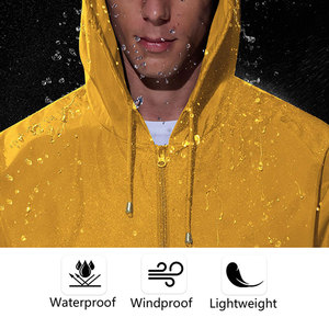 Custom Logo Outdoor Windbreaker <b>Jacket</b> Lightweight <b>Packable</b> Sportswear OEM ODM Wholesale Supplier - Product Image 5