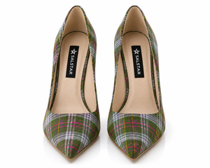 Escarpins à talons aiguilles à carreaux pour femmes, à bout pointu, motif tartan, fabricant de marque privée, qualité écossaise supérieure, pour mariage et soirée - Product Image 2