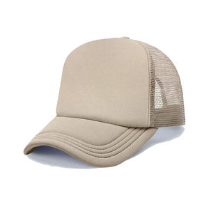 Casquette de baseball respirante en toile, couleur unie, pour l'extérieur, vente en gros, mode estivale, logo personnalisé, casquettes de baseball en polyester et coton - Product Image 3