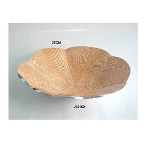 Cuenco para servir de aluminio fundido en forma de caramelo, artesanías de Metal para mesa decorativa, precio al por mayor - Product Image 2