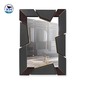 Daphoco Binh Duong Manufacturer Wholesale Modern <b>Rectangular</b> Wood Glass Cover Handmade Adjustable <b>Wall</b> <b>Mirror</b> Thor Home Decor - Product Image 3