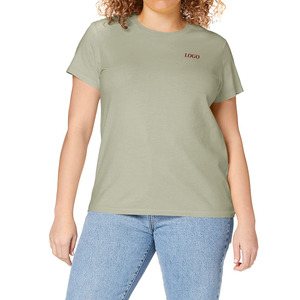 T-shirt femme coupe classique longueur standard, mode 2026 / T-shirt femme coupe classique longueur standard, élégant, décontracté, à manches courtes, haut tendance - Product Image 1