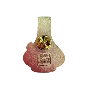 งานฝีมือโลหะเคลือบอ่อนแบบกำหนดเอง พร้อมเคลือบเงาสีดำ นิกเกิล ทอง เงิน ทองแดง และกลิตเตอร์ - Product Image 3