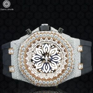Reloj Mecánico Charm Jewells de Acero Inoxidable, Caja de 40 mm, Cristal de Zafiro, Cronógrafo Analógico, para Hombre, de Lujo, a la Moda - Product Image 1