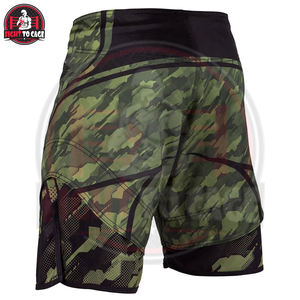 Comfortable Premium Quality Customized Made Lightweight High-Flexibility Stretch Breathable Printed 100% Polyester Boxing - Product Image 3