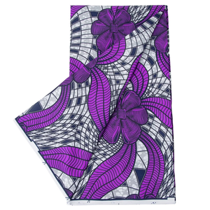 Tela Africana de Alta Calidad con Estampado de Cera Dakar y Ankara 100% Algodón, Perfecta para Diseños de Moda Tradicional y Moderna - Product Image 6