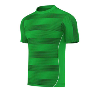 Maillot de football personnalisable pour performance athlétique, avec logo d'équipe, respirant et à séchage rapide, idéal pour l'entraînement - Product Image 1