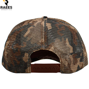 Gorras de béisbol Mash de alta calidad a precio de mayorista, 100% algodón, con logotipo y diseño personalizados, hechas en Pakistán. - Product Image 2