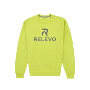 เสื้อฮู้ดสีเขียวแบบยูนิเซ็กซ์ รุ่น Relevo ทรงปกติ ผ้าถักคอตตอน สวมใส่สบายๆ สำหรับฤดูใบไม้ร่วง พิมพ์ลายดิจิทัล มีกระเป๋า - Product Image 1