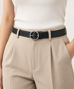 Ceintures en cuir véritable de qualité supérieure en gros pour hommes et femmes, fabrication de ceintures en marque privée par Divine International - Product Image 1
