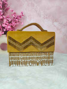 Bolso de mano de noche bordado a mano con bolso de noche de trabajo bordado para niñas a bajo precio de LUXURY CRAFTS - Product Image 6