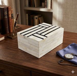 Floral Yellow Mother of Pearl Inlay Decorative <b>Boxes</b> for Jewelry Keys or Coin - Product Image 2